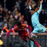 Roma Bologna Európa Liga Robinio Vaz műesés